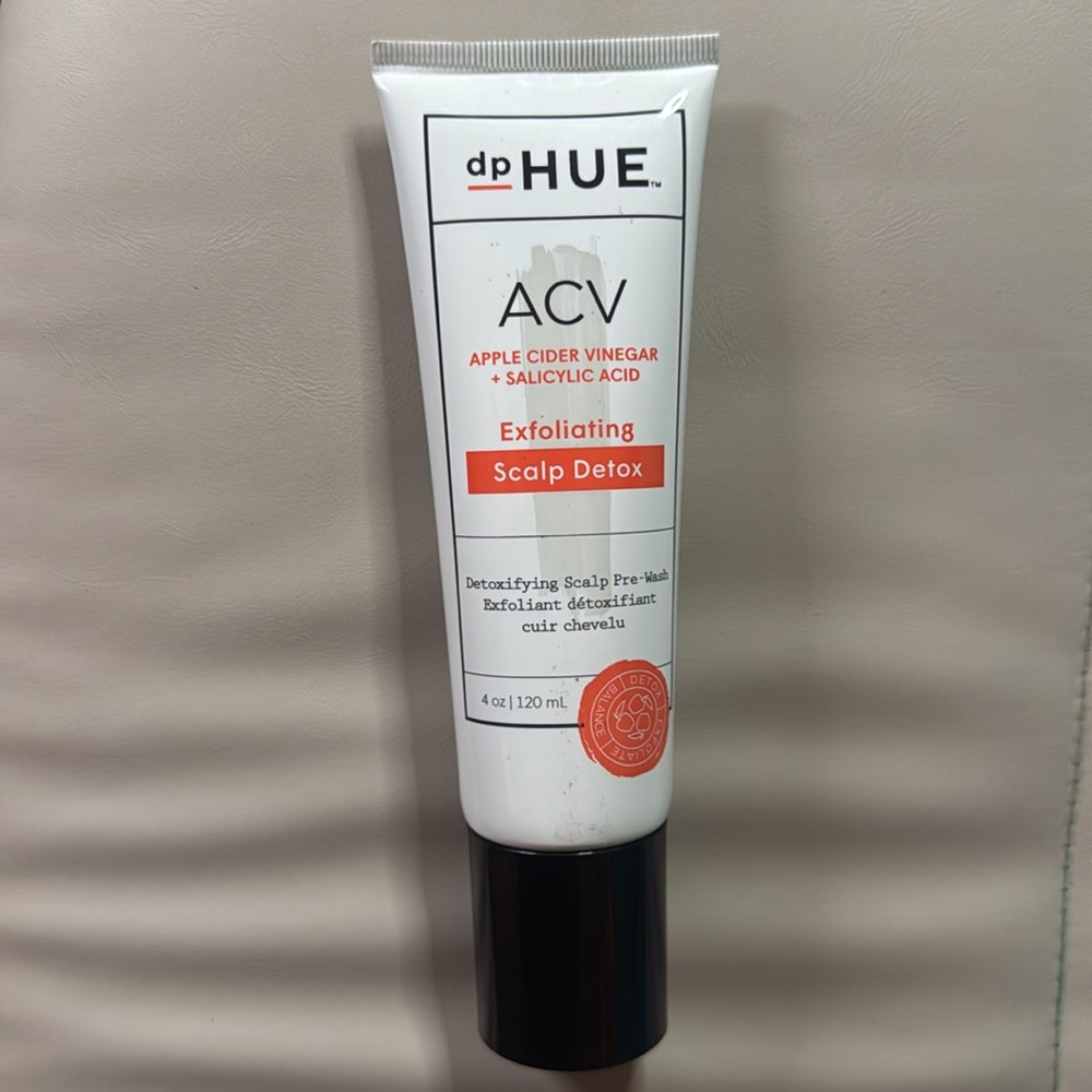 NEW, dp HUE ACV Apple Cider Vinegar & Salicylic Acid Exfoliating Scalp Detox 4oz